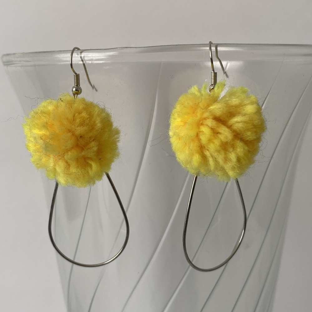 Yellow earring